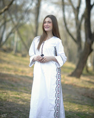 Urban Cut Stitched Co Ords Emb Cotton Eid Edit-C0268