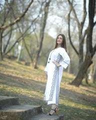 Urban Cut Stitched Co Ords Emb Cotton Eid Edit-C0268