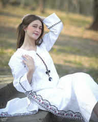 Urban Cut Stitched Co Ords Emb Cotton Eid Edit-C0268