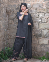 Urban Cut Stitched Co Ords Emb Cotton Eid Edit-C0257