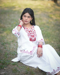 Urban Cut Stitched Co Ords Emb Cotton Eid Edit-C0256