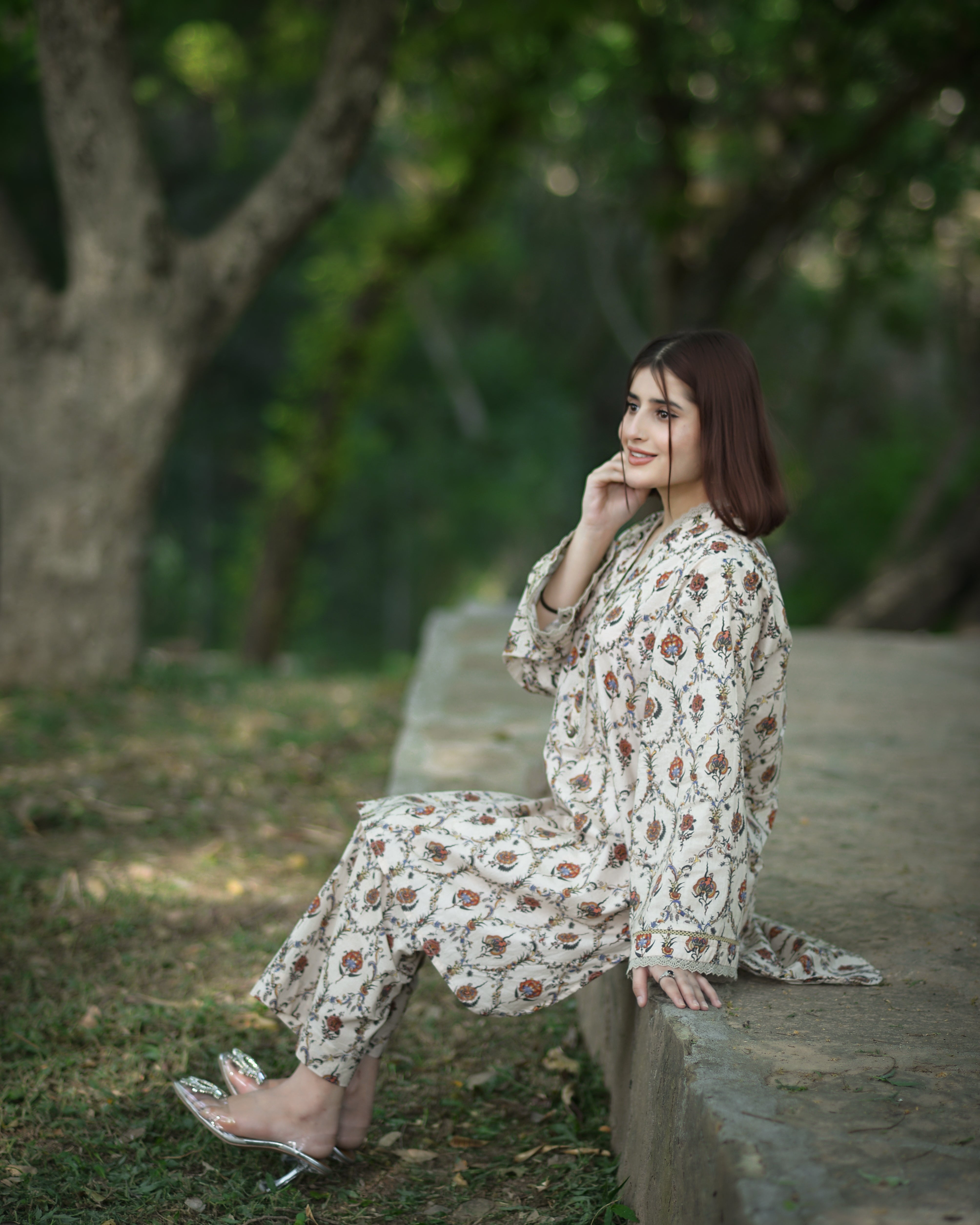 Urban Cut 2 Piece Cotton Printed Co- Ord Set