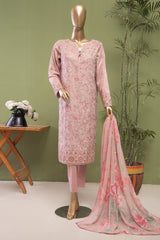Dastan By HZ Unstitched 3 Piece Emb Slub Lawn Vol-03 Suit-DSE-01