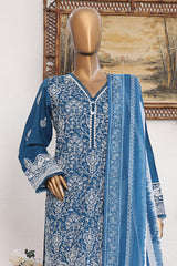 Dastan By HZ Unstitched 3 Piece Emb Slub Lawn Vol-03 Suit-DSE-05
