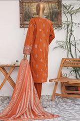Dastan By HZ Unstitched 3 Piece Emb Slub Lawn Vol-03 Suit-DSE-06