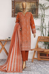 Dastan By HZ Unstitched 3 Piece Emb Slub Lawn Vol-03 Suit-DSE-06