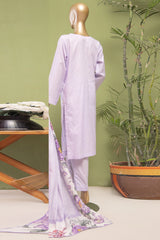 Dastan By HZ Unstitched 3 Piece Emb Slub Lawn Vol-03 Suit-DSE-07