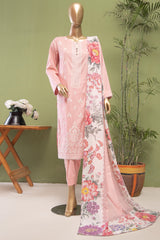 Dastan By HZ Unstitched 3 Piece Emb Slub Lawn Vol-03 Suit-DSE-08