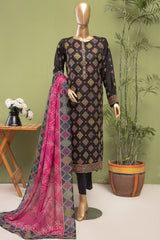 Dastan By HZ Unstitched 3 Piece Emb Slub Lawn Vol-03 Suit-DSE-09