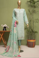 Dastan By HZ Unstitched 3 Piece Emb Slub Lawn Vol-03 Suit-DSE-11