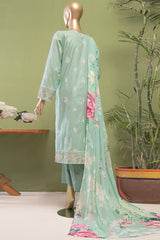 Dastan By HZ Unstitched 3 Piece Emb Slub Lawn Vol-03 Suit-DSE-11