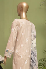 Dastan By HZ Unstitched 3 Piece Emb Slub Lawn Vol-03 Suit-DSE-12