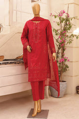 Dastan By HZ Unstitched 3 Piece Emb Slub Lawn Suit-DSE-S-03