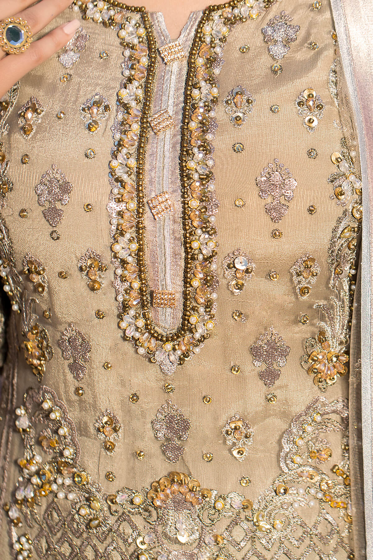 Imrozia Serene Stitched 3 Piece Bridal Formals Collection'2025-D-073 Amber