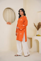 Qurb Stitched 2 Piece Summer Collection'2025-Wren