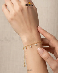 Zeesy-Dainty Drop Dangle Bracelet
