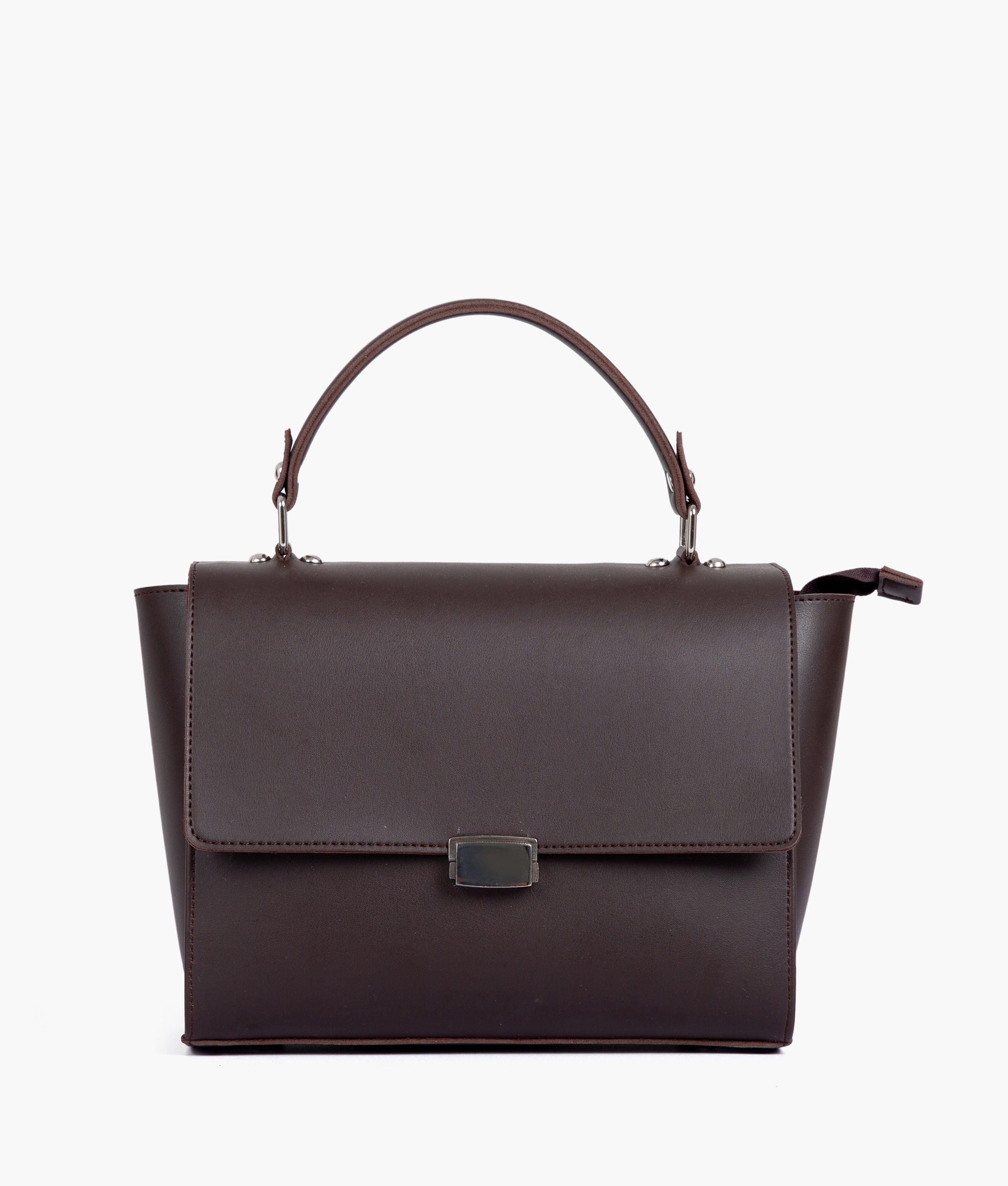RTW Creation - Dark brown mini messenger bag