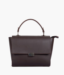 RTW Creation - Dark brown mini messenger bag