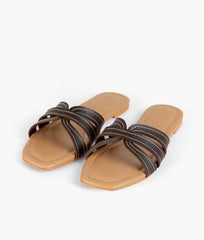 RTW Creation - Dark brown all day comfort flats