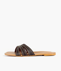 RTW Creation - Dark brown all day comfort flats