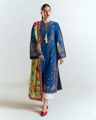 Jugnu by Hussain Rehar Unstitched 3 Piece Spring Summer Edit 2 Suit-Darya