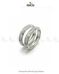 Dazzling Micro Butterfly Inspired Bangles - Zeesy Jewellery