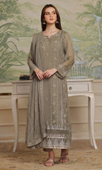 Shamooz Stitched 3 Piece Formals Collection'2025-Glaze SEM-0727