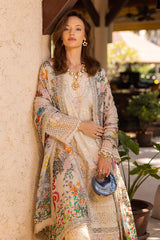Zinnia By Faiza Saqlain Unstitched 3 Piece Luxury Lawn Collection-Delilah