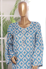 Khombi Stitched 2 Piece Cotton Casual Pret Suit-Distortion