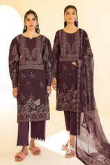 Dastoor by Ramsha Unstitched 3 Piece Digital Printed Khaddar Vol-02 Suit-E-208