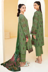 Dastoor by Ramsha Unstitched 3 Piece Digital Printed Khaddar Vol-02 Suit-E-210