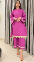 Urban Cut Elegant & Premium Cotton Embroidered Suit 2 Piece