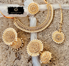 Made For Her-Manjoos-e-Tareekh Necklace Set - WM1052