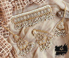 Made For Her-Mehrnaz Kundan Choker Set - WM1081
