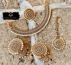 Made For Her-Manjoos-e-Tareekh Necklace Set - WM1052