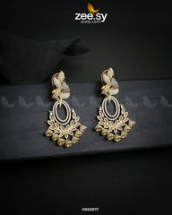 EARRINGS-0561 Golden Mint Pint - Zeesy Jewellery