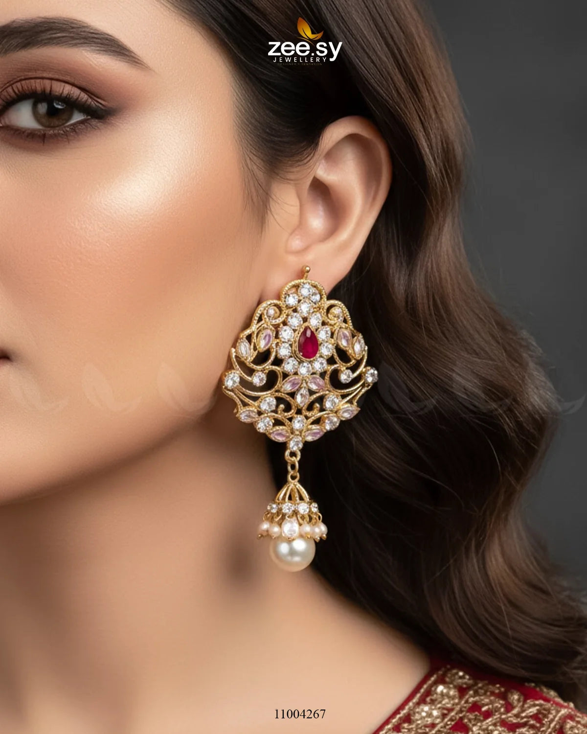 EARRINGS-0609 - Zeesy Jewellery