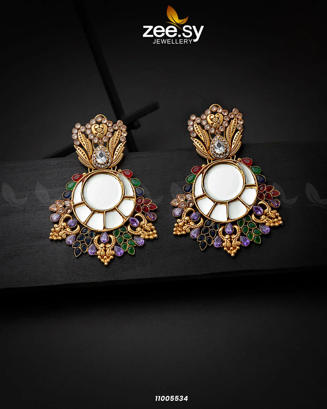 EARRINGS-0712 - Zeesy Jewellery