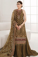 Chantelle by Baroque Unstitched 3 Piece Emb Festive Vol-10 Collection'2022-EC-06