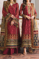 Chantelle by Baroque Unstitched 3 Piece Emb Luxury Collection'2024-EC-07