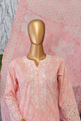 Elegant By HZ Unstitched 3 Piece Premium Digital Printed Lawn Vol-02 Suit-EC-1048
