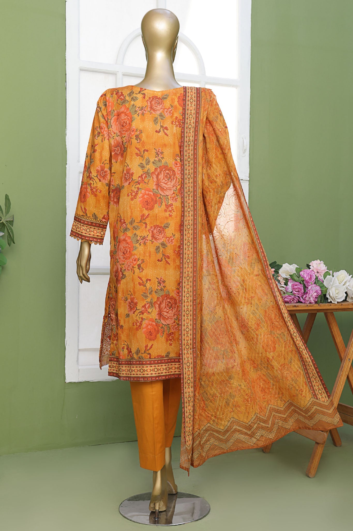 Elite By HZ Unstitched 3 Piece Emb Lawn Collection'2025-EC-212