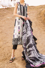 Meraki by Asifa N Nabeel Unstitched 3 Piece Lawn Collection'2024-Echo