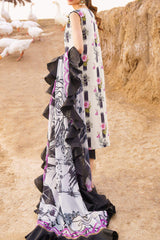 Meraki by Asifa N Nabeel Unstitched 3 Piece Lawn Collection'2024-Echo