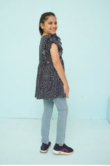 Linen Printed Top - Wear Ochre