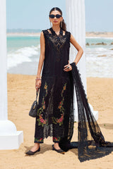 Maria B Unstitched 3 Piece Luxury Lawn Eid II Suit-EL25-01