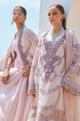 Maria B Unstitched 3 Piece Luxury Lawn Eid II Suit-EL25-02