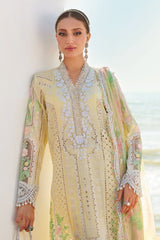 Maria B Unstitched 3 Piece Luxury Lawn Eid II Suit-EL25-04