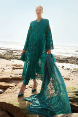 Maria B Unstitched 3 Piece Luxury Lawn Eid II Suit-EL25-05