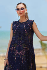 Maria B Unstitched 3 Piece Luxury Lawn Eid II Suit-EL25-10